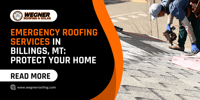 Roofing emergency call services